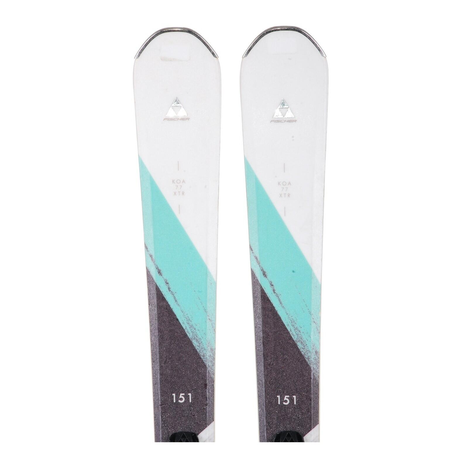 RECONDITIONNE - Ski Fischer Koa 77 Xtr + Fixations 2/4