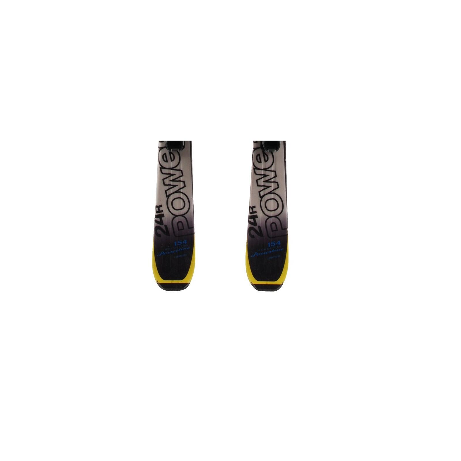 RECONDITIONNE - Ski Salomon 24r Power + Fixations 4/4