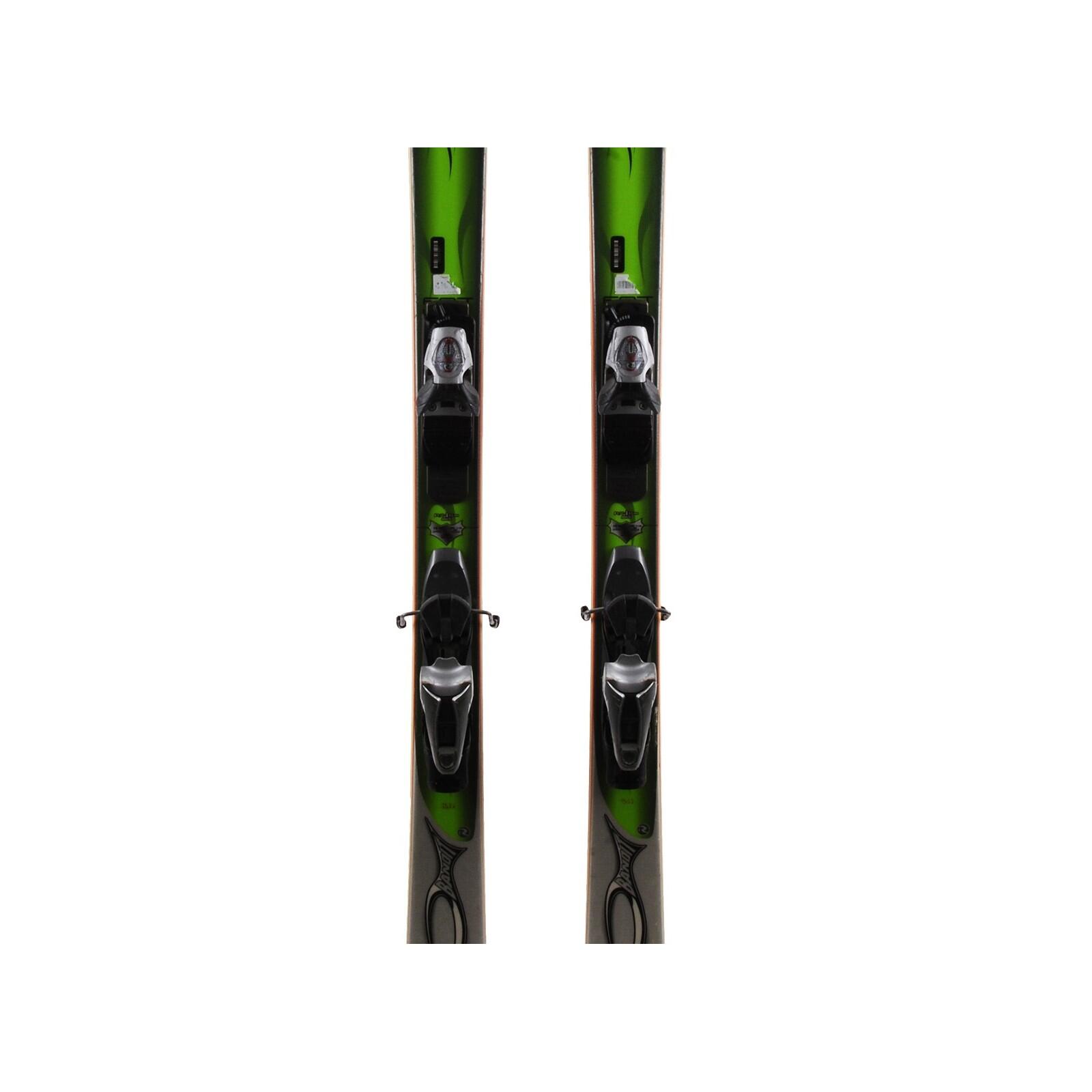 TWEEDEHANDS - Gebruikte Ski Rossignol Bandit B3 + Bindingen - GOEDE 3/4