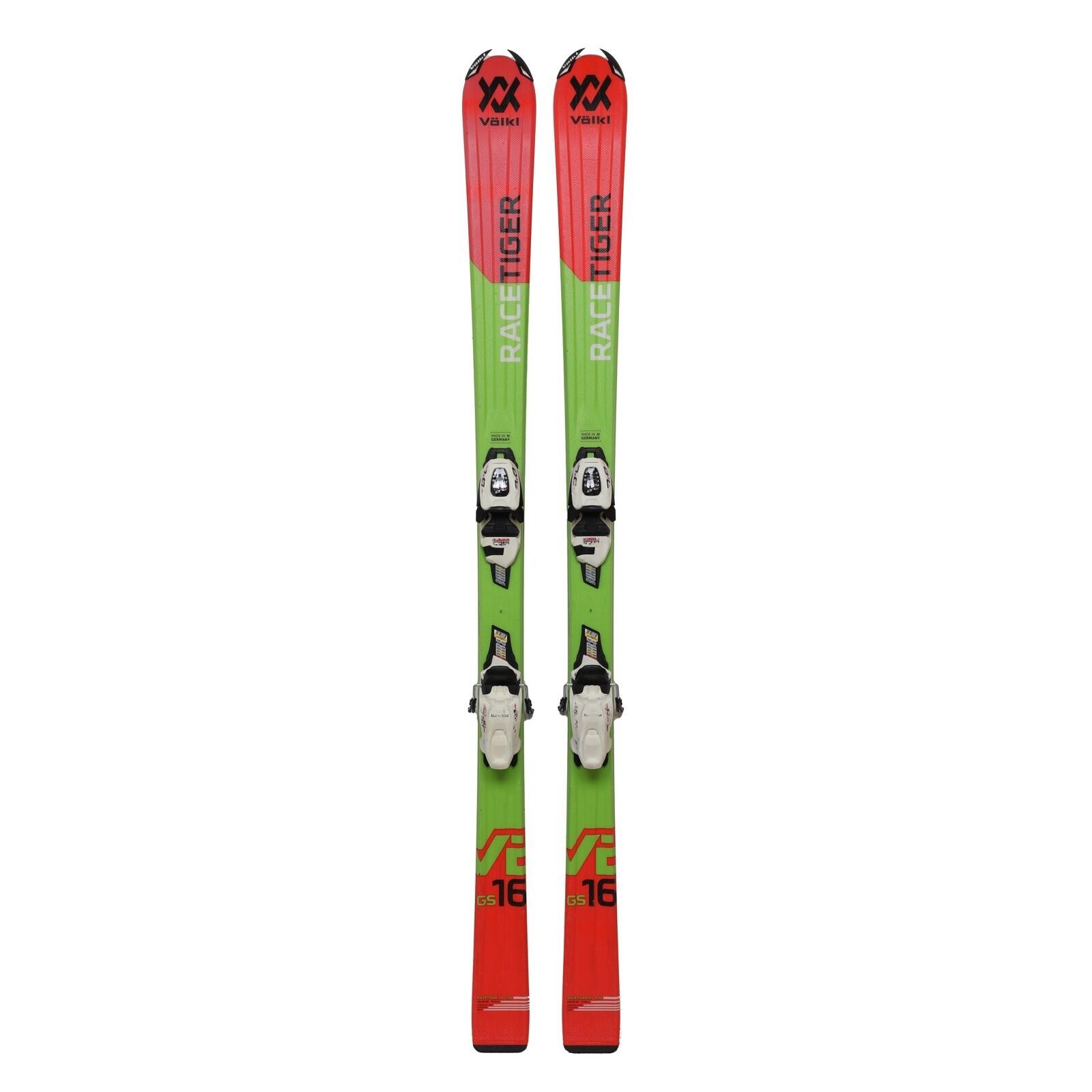 RECONDITIONNE - Ski Junior Volkl Racetiger Gs + Fixations 2/5