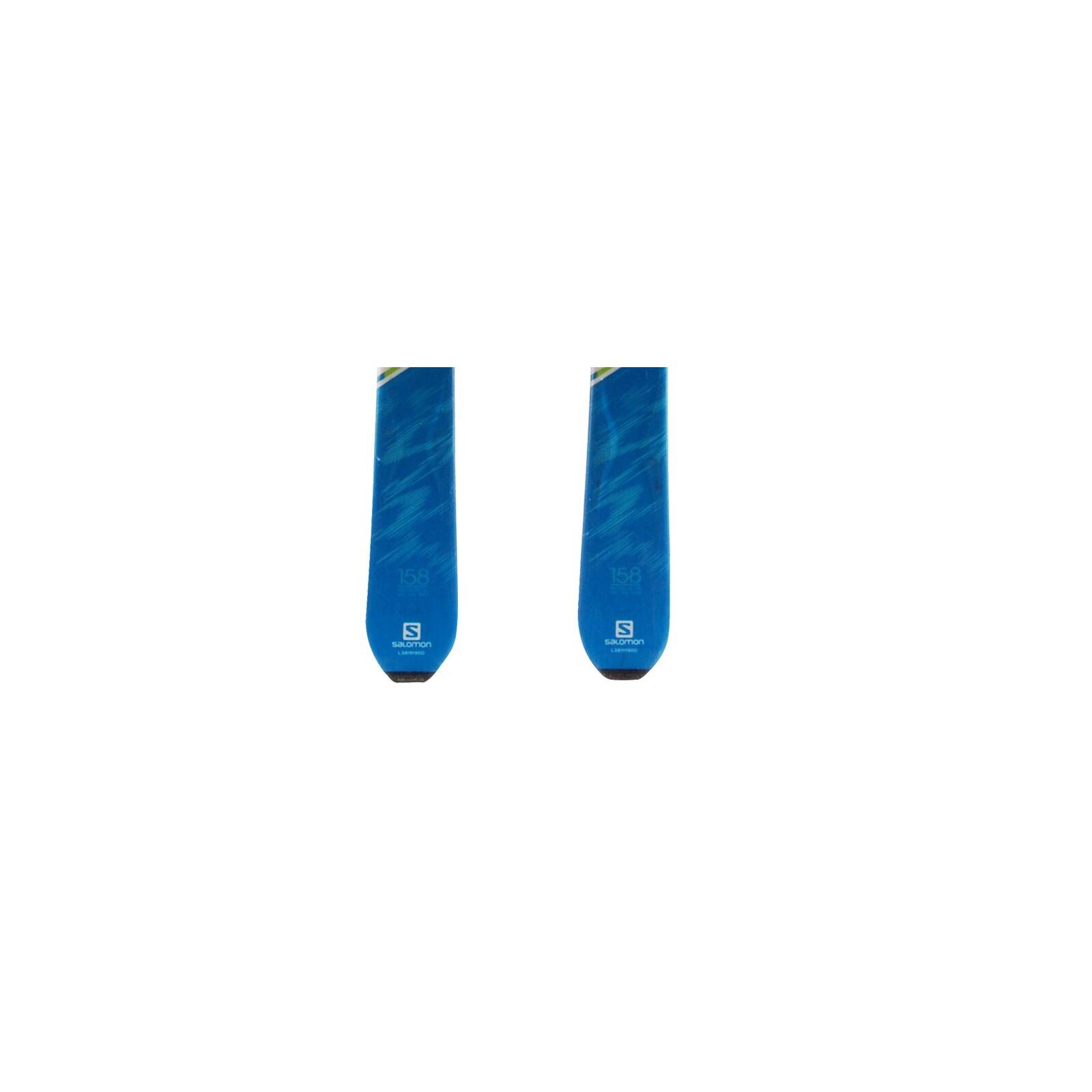 RECONDITIONNE - Ski Salomon Loni + Fixations 4/4