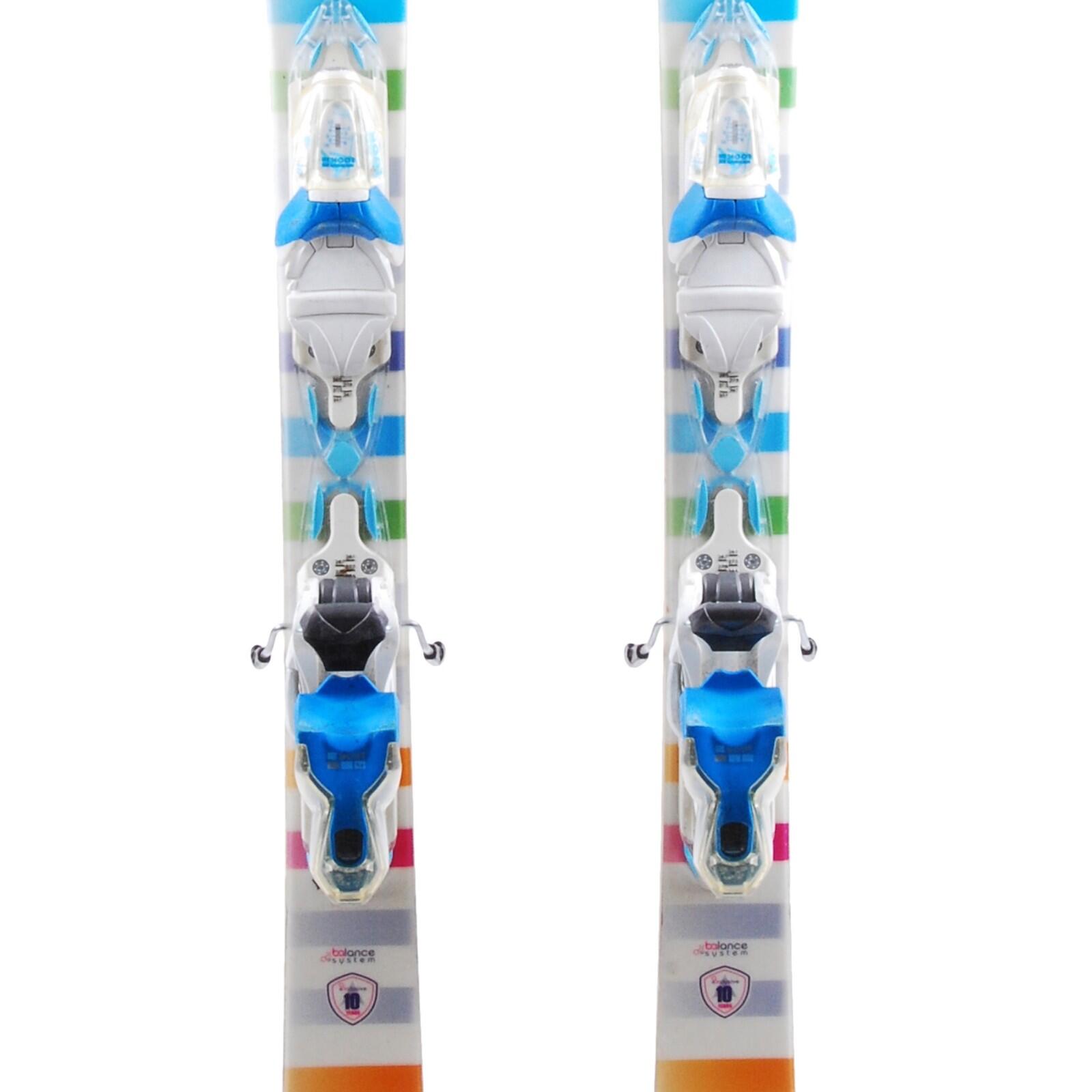 TWEEDEHANDS - Dynastar Exclusive Active Gebruikte Ski + Bindingen - GOEDE 3/4