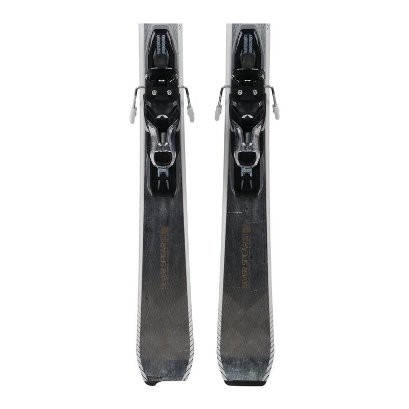 RECONDITIONNE - Ski Volant Silver Spear/spur + Fixations - BON