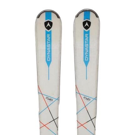 TWEEDEHANDS - Gebruikte Dynastar Powertrack 74 Ski + Bindingen - GOEDE