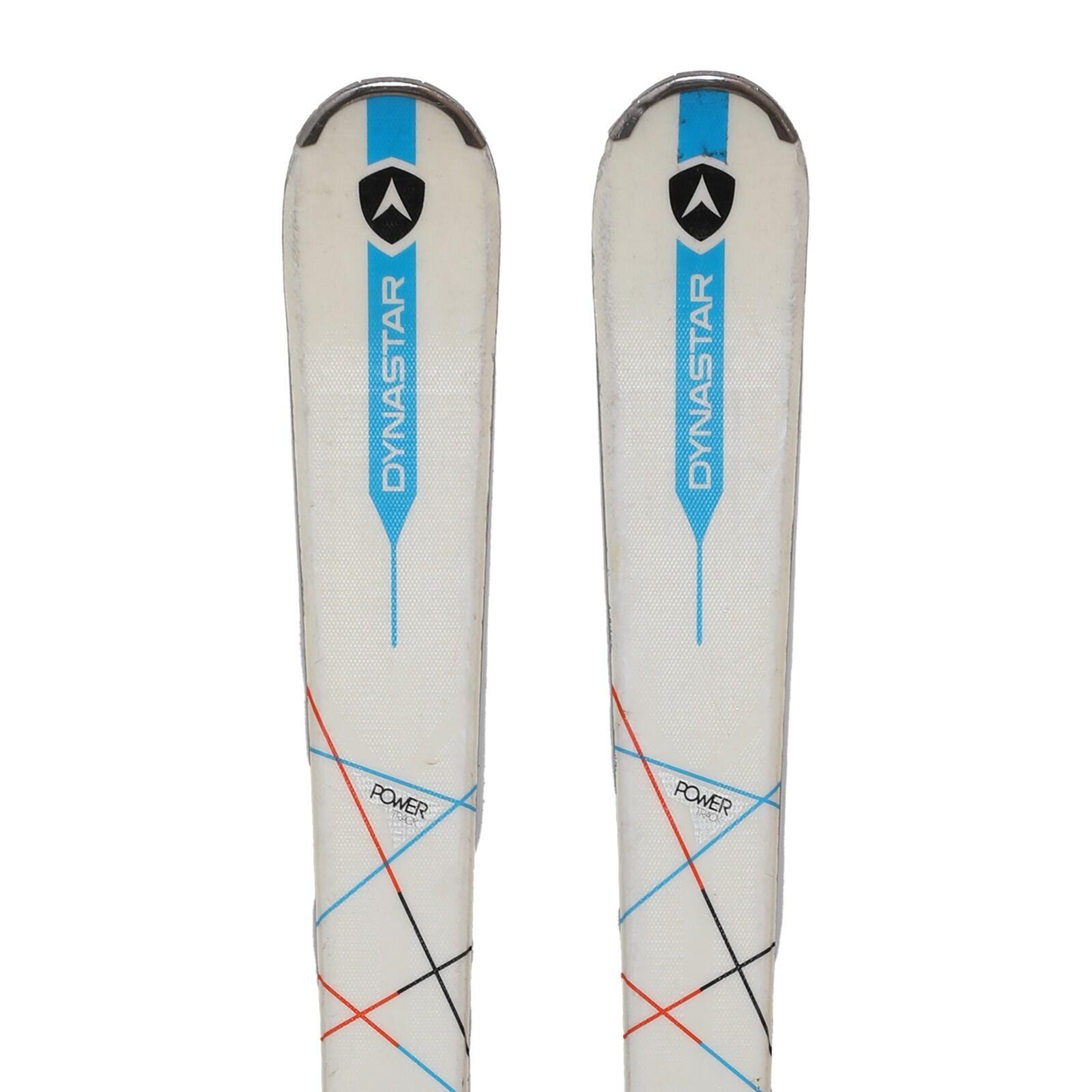 Dynastar - Reconditionne - Ski Dynastar Powertrack 74 + Fixations - Skis - Blanc|multicolore - 149 Cm - Decathlon