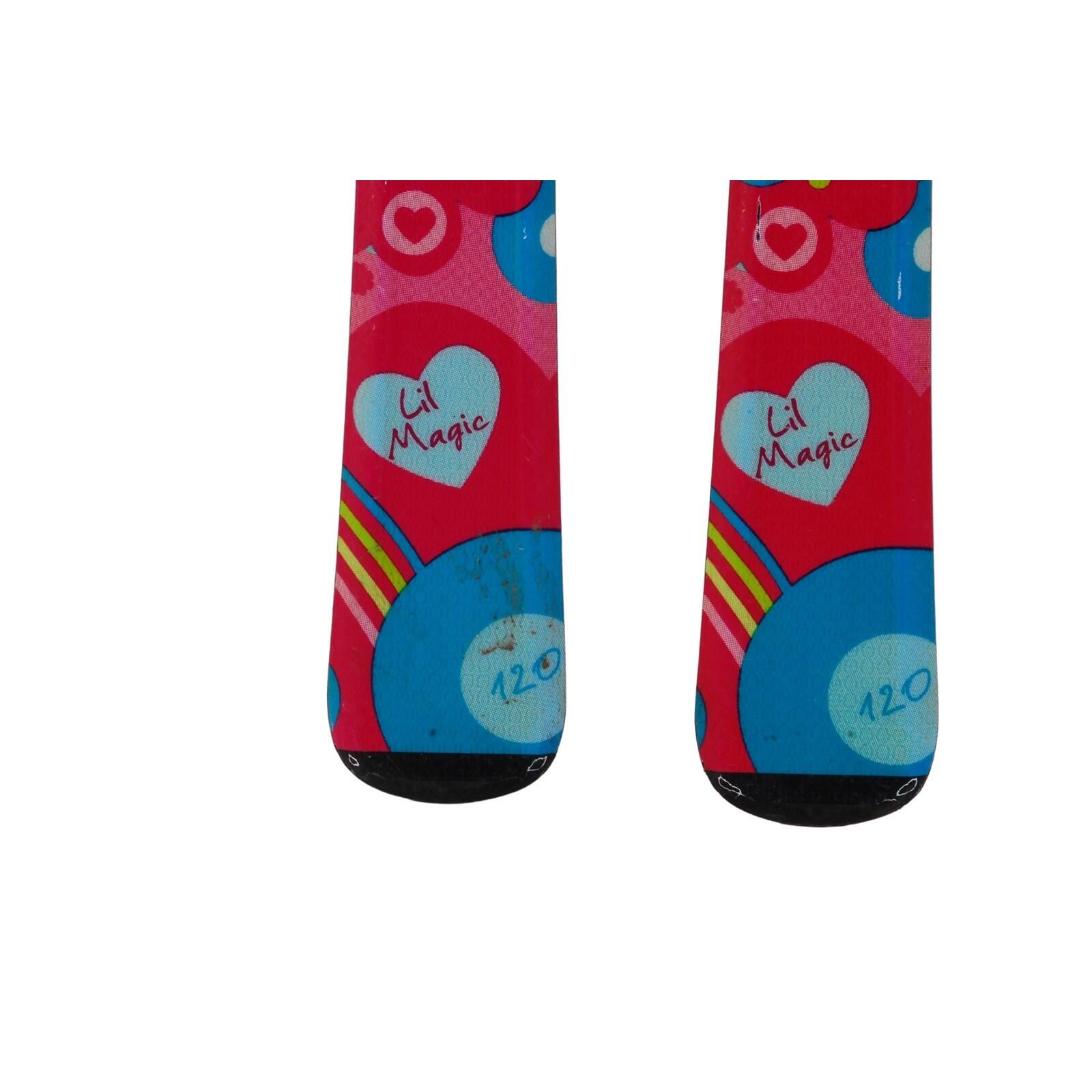 SECOND HAND - Sci Junior Elan Lil Magic Usati + Attacchi - BUONO 4/4