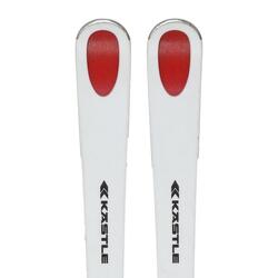 RECONDITIONNE - Ski Kastle Dx 73 + Fixations - BON