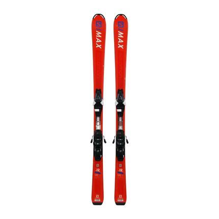 TWEEDEHANDS - Gebruikte Salomon S Max Jr Ski + Bindingen - GOEDE