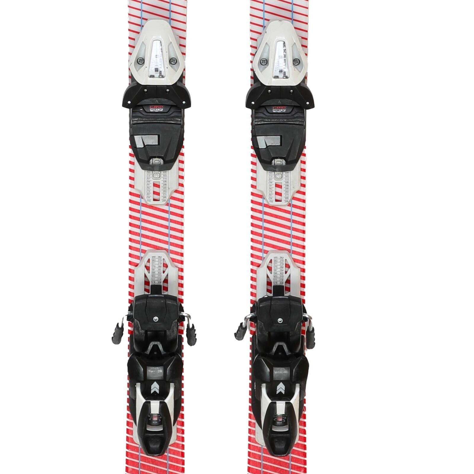 TWEEDEHANDS - Gebruikte Kastle Dx 73 Ski + Bindingen - GOEDE 3/4