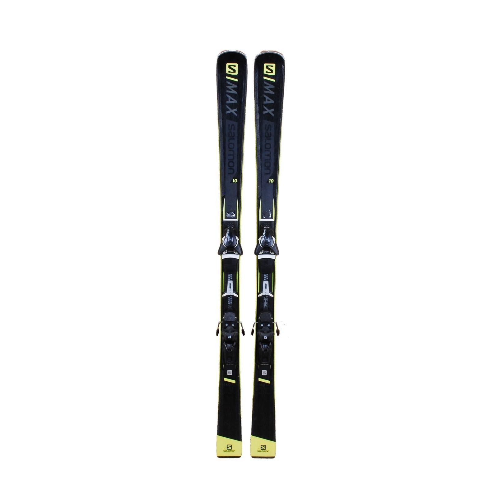 SECOND HAND - Sci Usati Salomon S Max 10 + Attacchi - BUONO 1/4