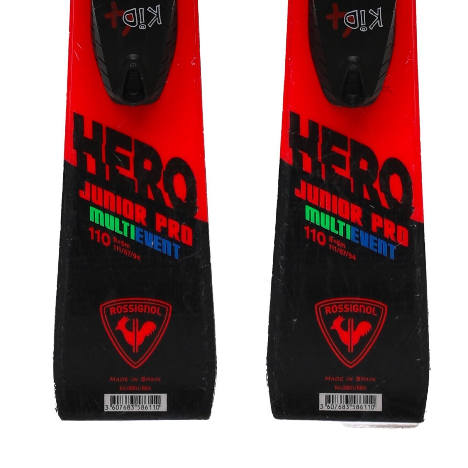 SECOND HAND - Sci Rossignol Hero Multi Event Junior Pro + Attacchi 4/5