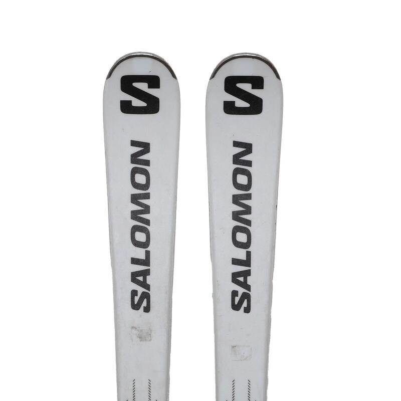 RECONDITIONNE - Ski Salomon S Max 4 + Fixations - BON