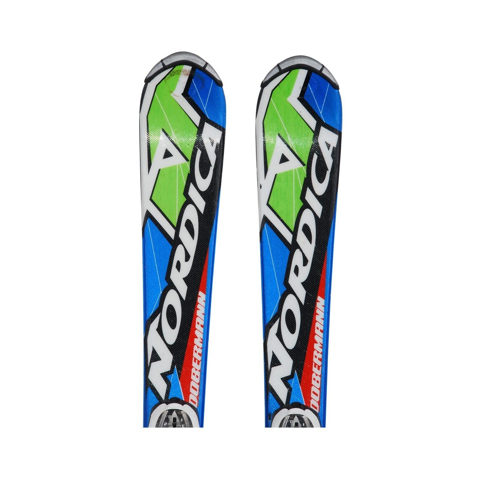 RECONDITIONNE - Ski Junior Nordica Dobermann Team Race J + Fixations 2/4
