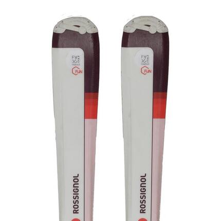 RECONDITIONNE - Ski Junior Rossignol Famous Fun + Fixations