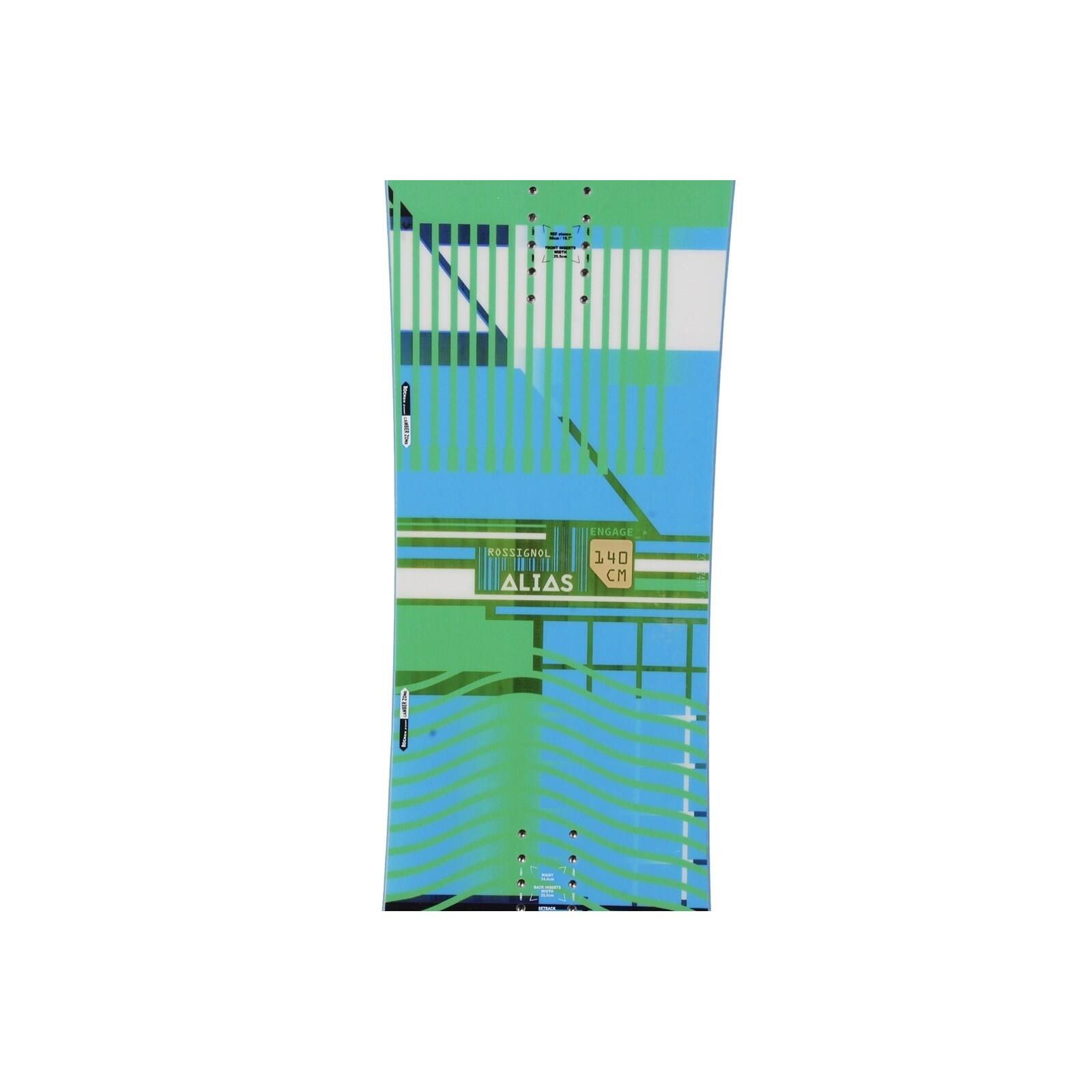 RECONDITIONNE - Snowboard Junior Rossignol Alias + Fixations Coque 3/4