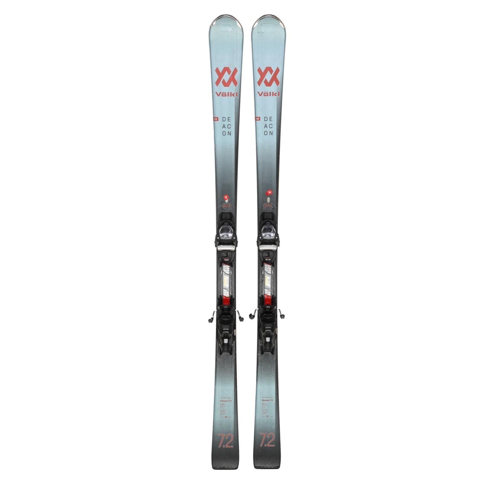 RECONDITIONNE - Ski Volkl Deacon 7.2 + Fixations 2/4