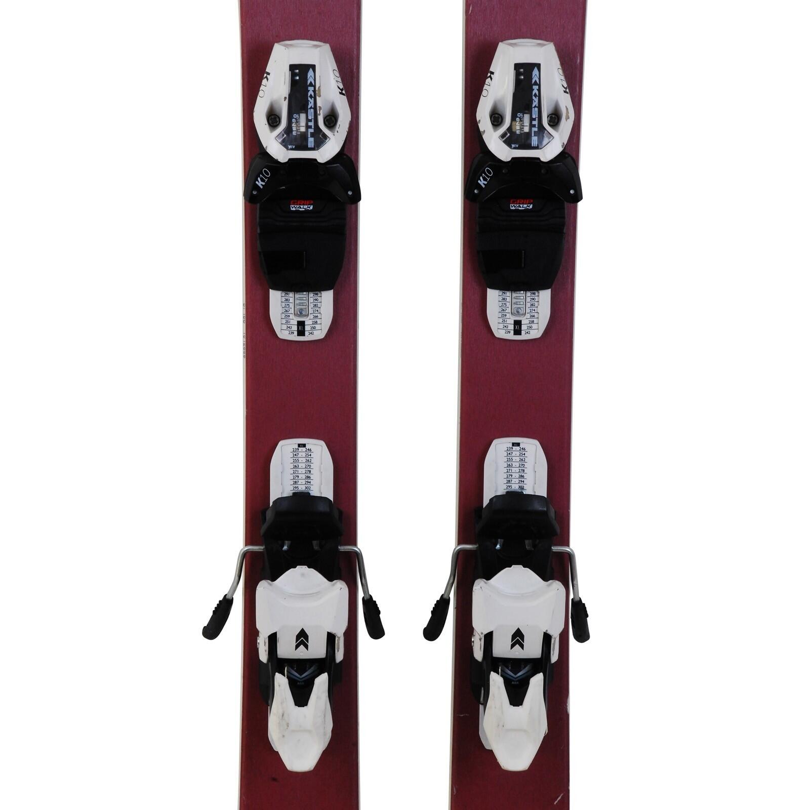 RECONDITIONNE - Ski Kastle Dx 85 W + Fixations 3/5
