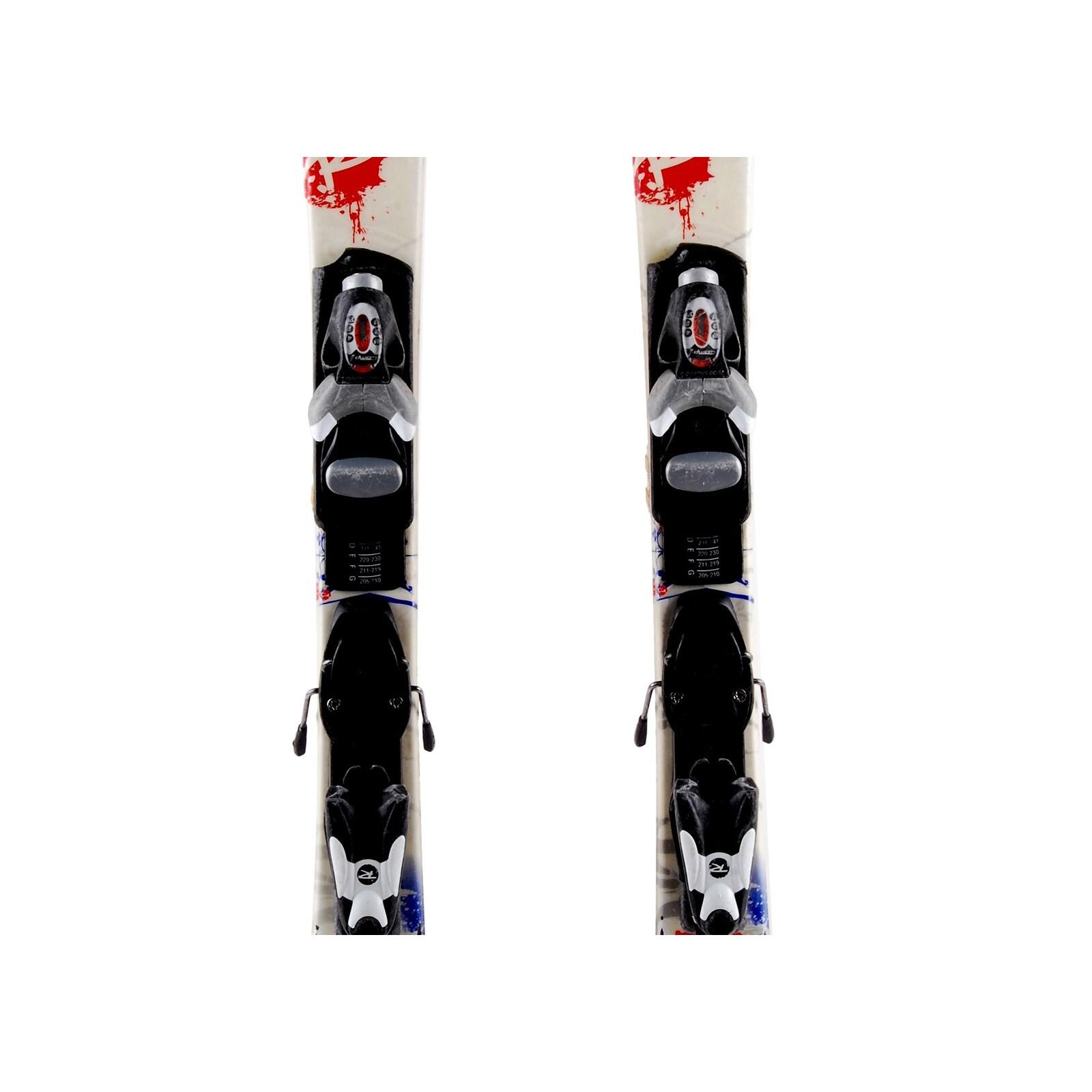 RECONDITIONNE - Ski Junior Rossignol Bandit 70 + Fixations 3/4