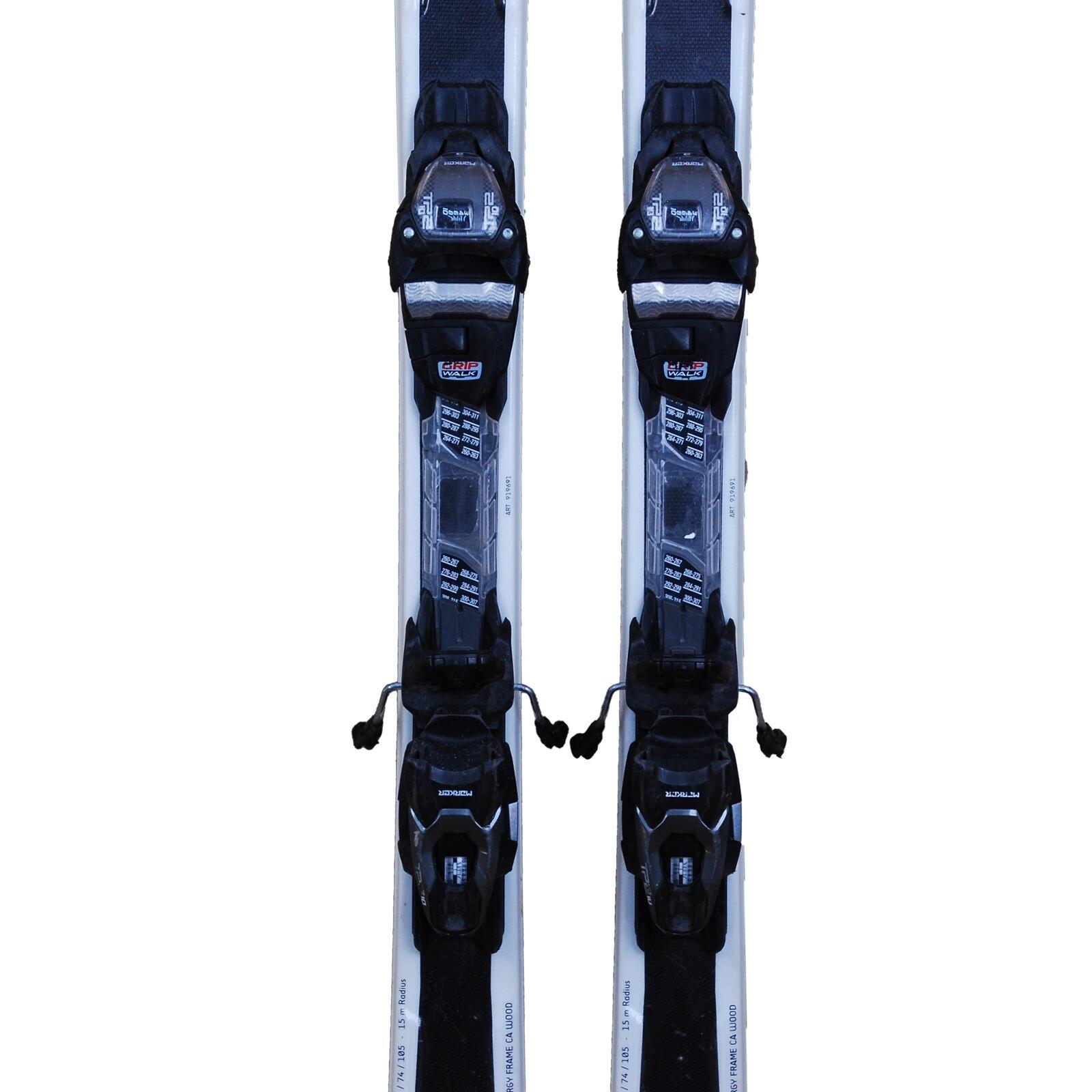 TWEEDEHANDS - Gebruikte Ski Nordica Gt 74 S + Bindingen - GOEDE 3/5