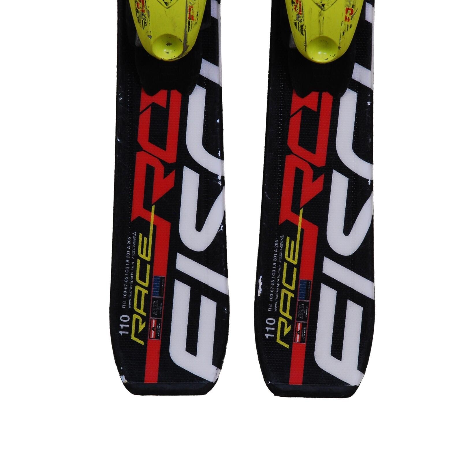 RECONDITIONNE - Ski Junior Fischer Rc4 Race + Fixations 4/4
