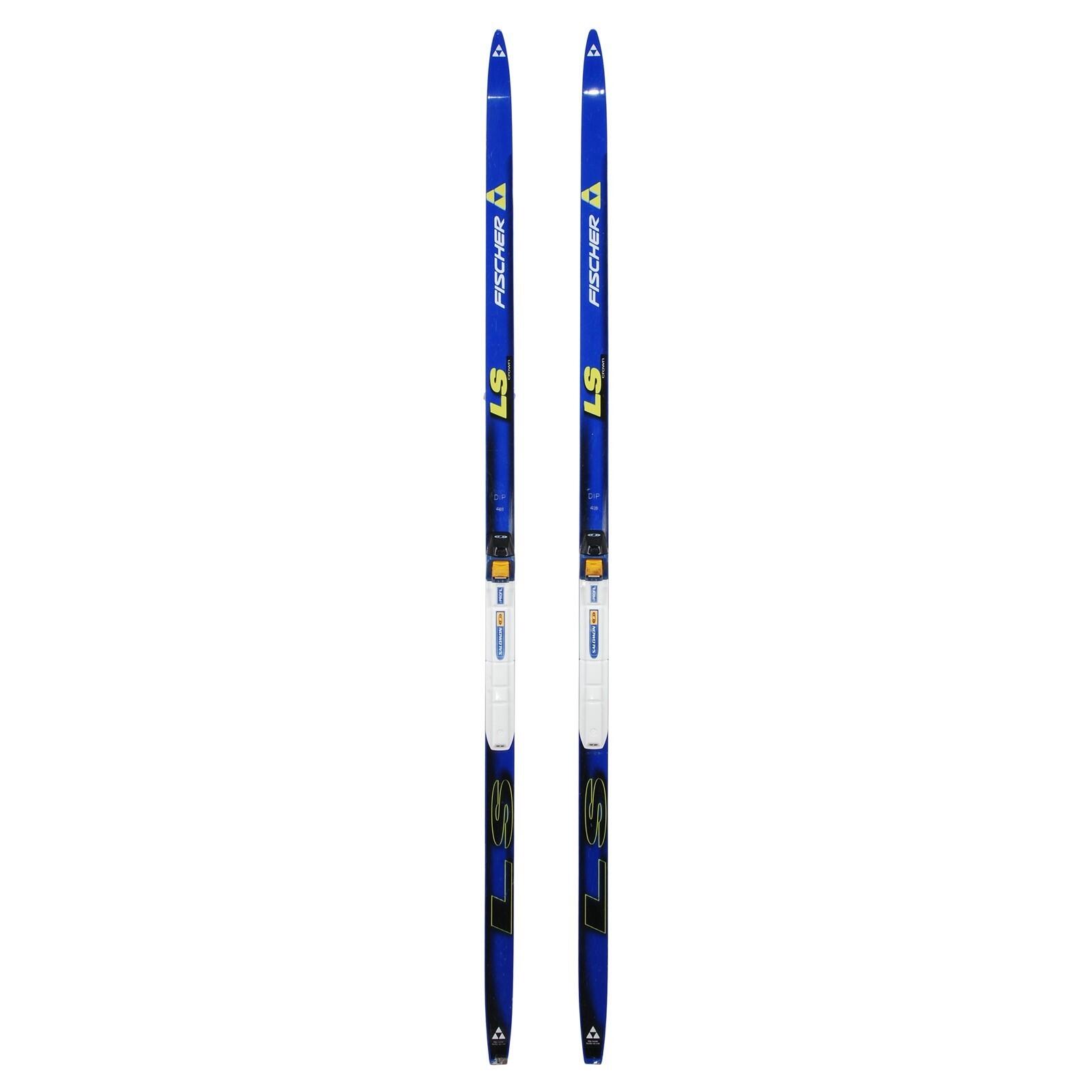 FISCHER RECONDITIONNE - Ski De Fond Junior Fischer Ls Crown + Fixation Sns