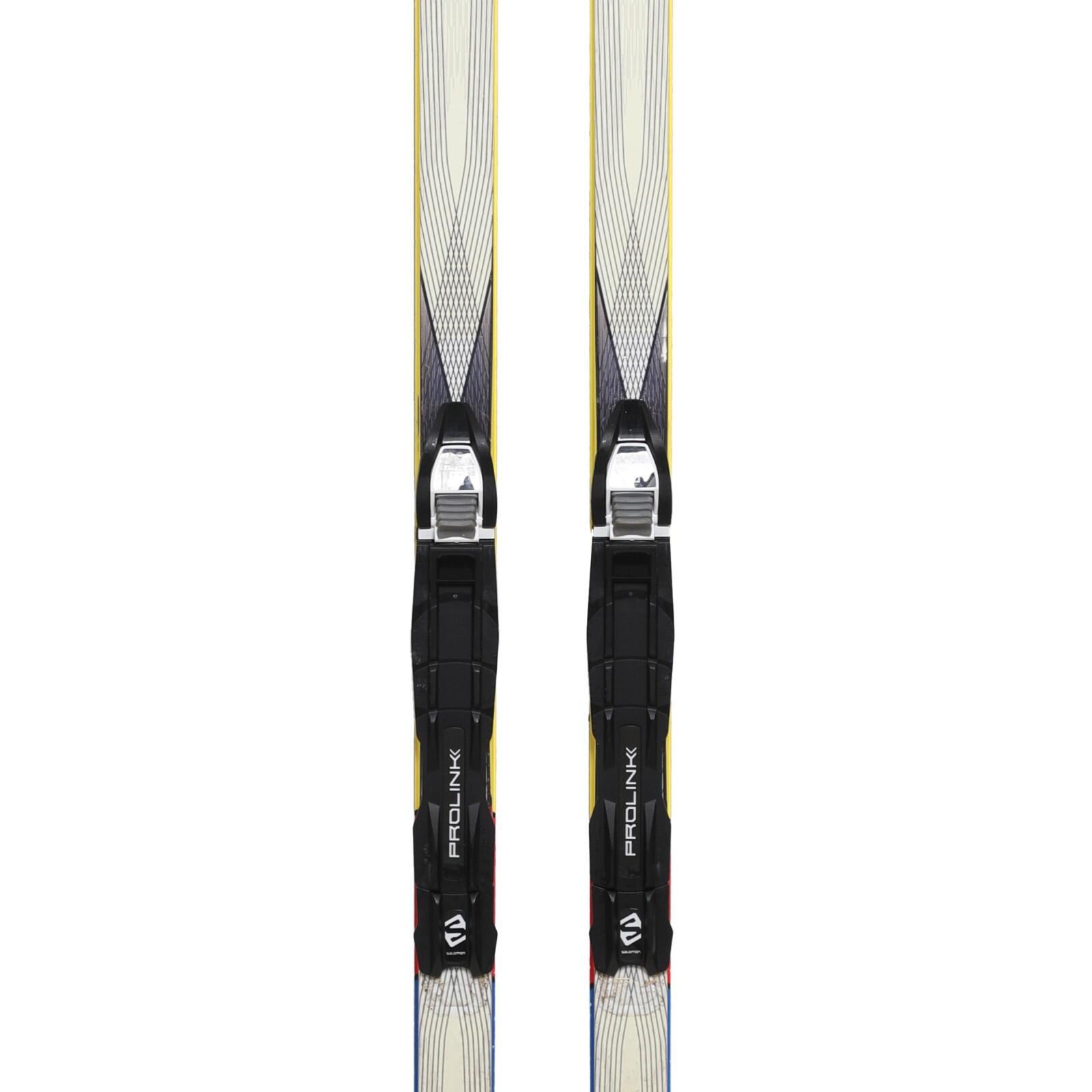 SECOND HAND - Usato Junior Salomon Equipe Jr Sci Di Fondo + Attacchi Prolink / 3/5