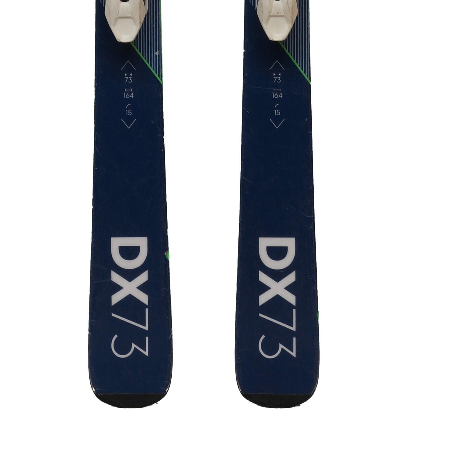RECONDITIONNE - Ski Kastle Dx 73 + Fixations 4/4