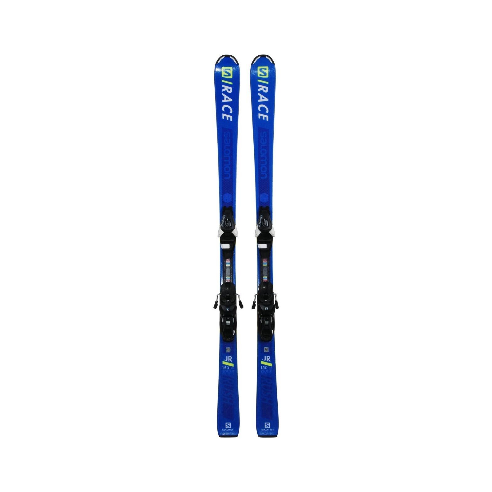 RECONDITIONNE - Ski Junior Salomon S Race Rush + Fixations 1/4