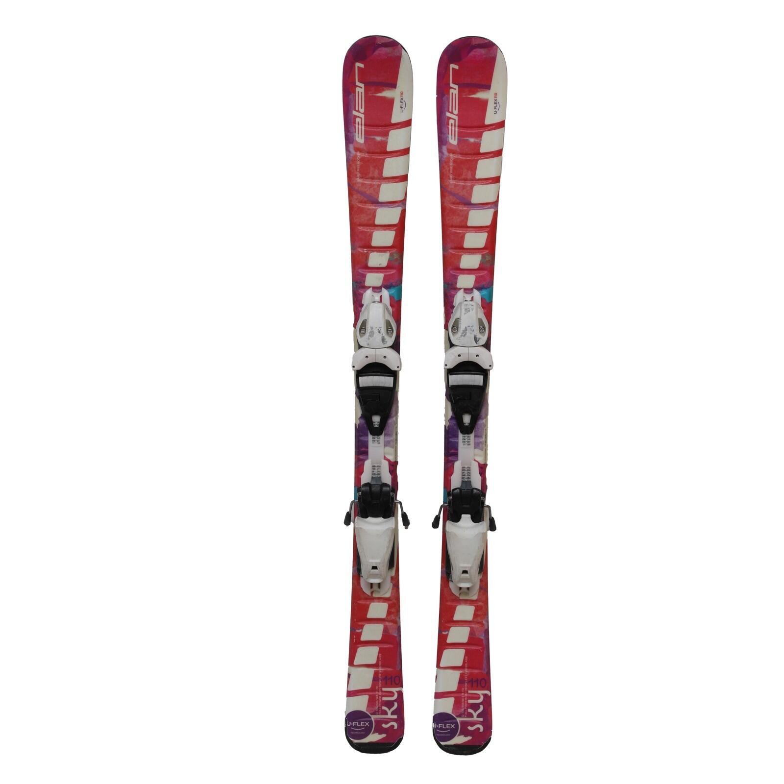 RECONDITIONNE - Ski Junior Elan Sky + Fixations 2/4