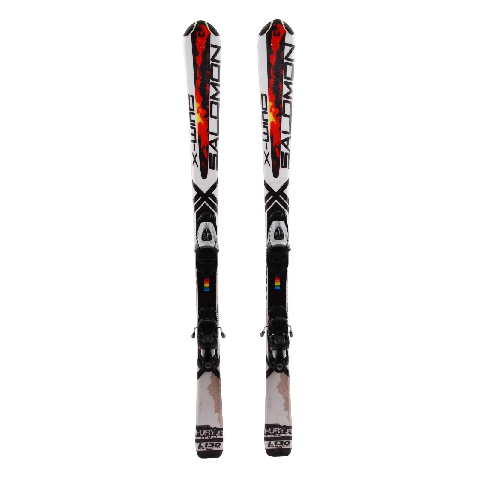 SALOMON RECONDITIONNE - Ski Junior Salomon X Wing Fury + Fixations