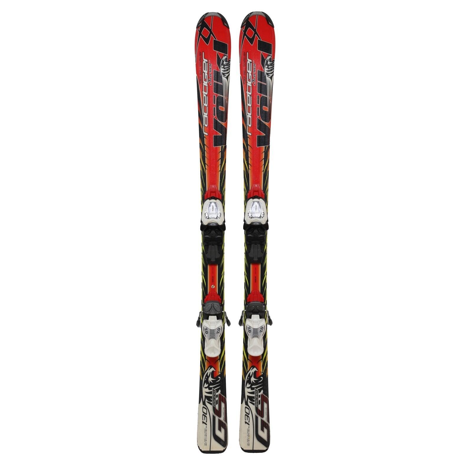 RECONDITIONNE - Ski Junior Volkl Racetiger Gs + Fixations 2/4