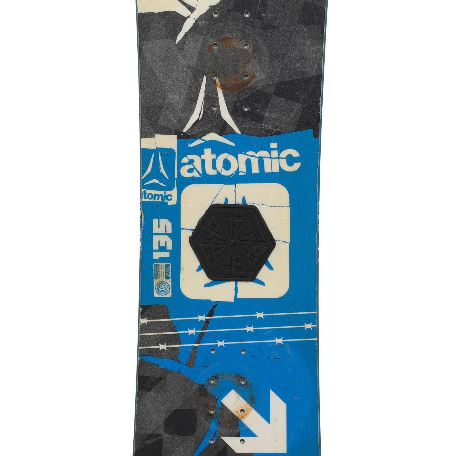 RECONDITIONNE - Snowboard Atomic Aia + Fixations Coque 3/5