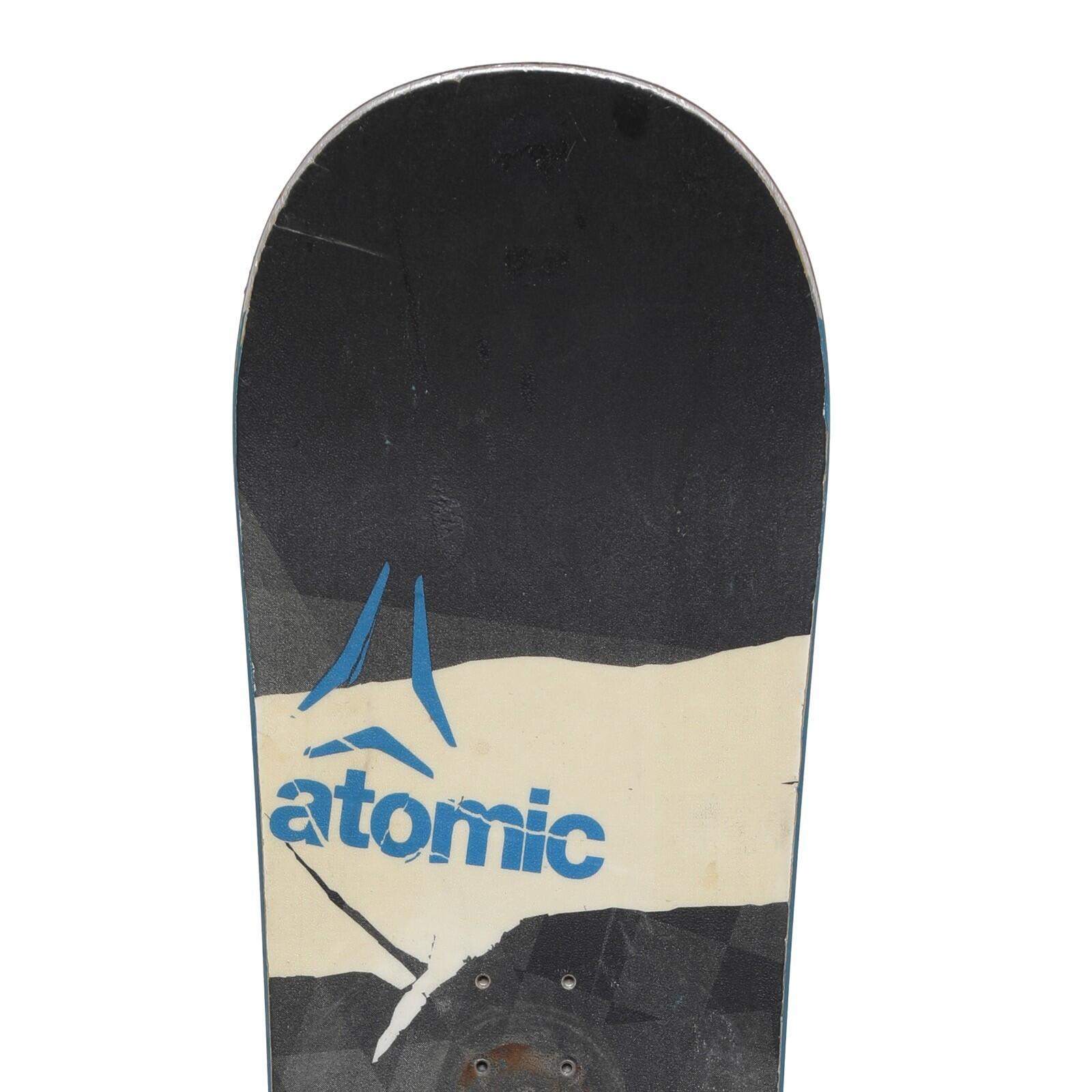 RECONDITIONNE - Snowboard Atomic Aia + Fixations Coque 2/5