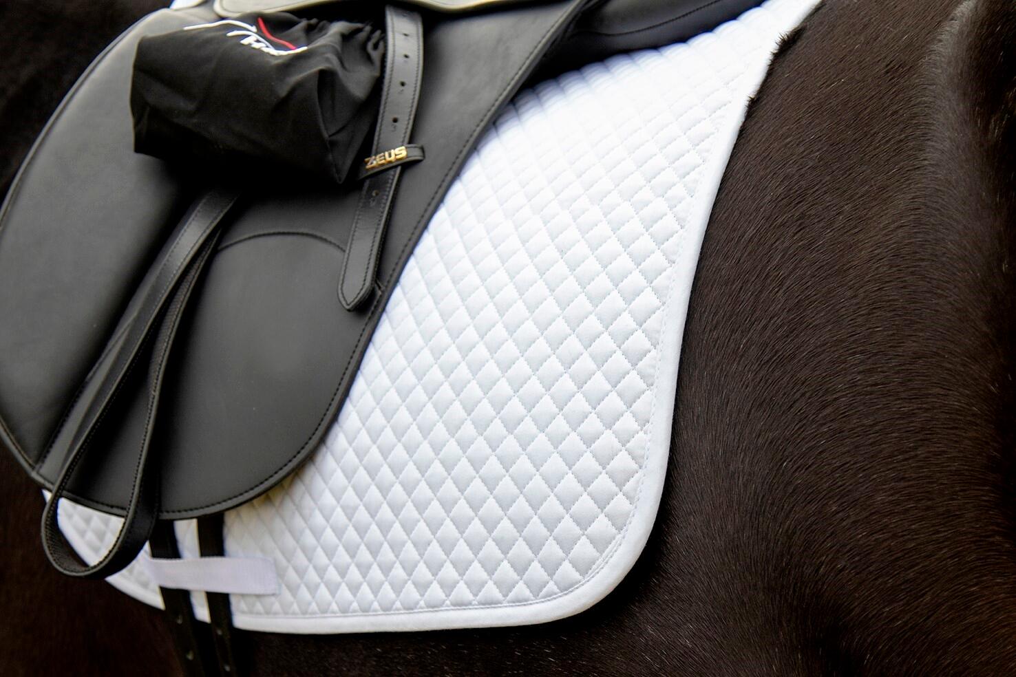 Dressage saddle pad for horses HKM 3/3