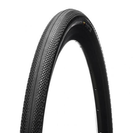 Cubierta Hutchinson Overide 700 Tubeless HardSkin Flexible Negro