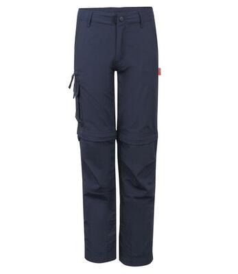 Kinder Trekkinghose Oppland Slim Fit Pfirsich