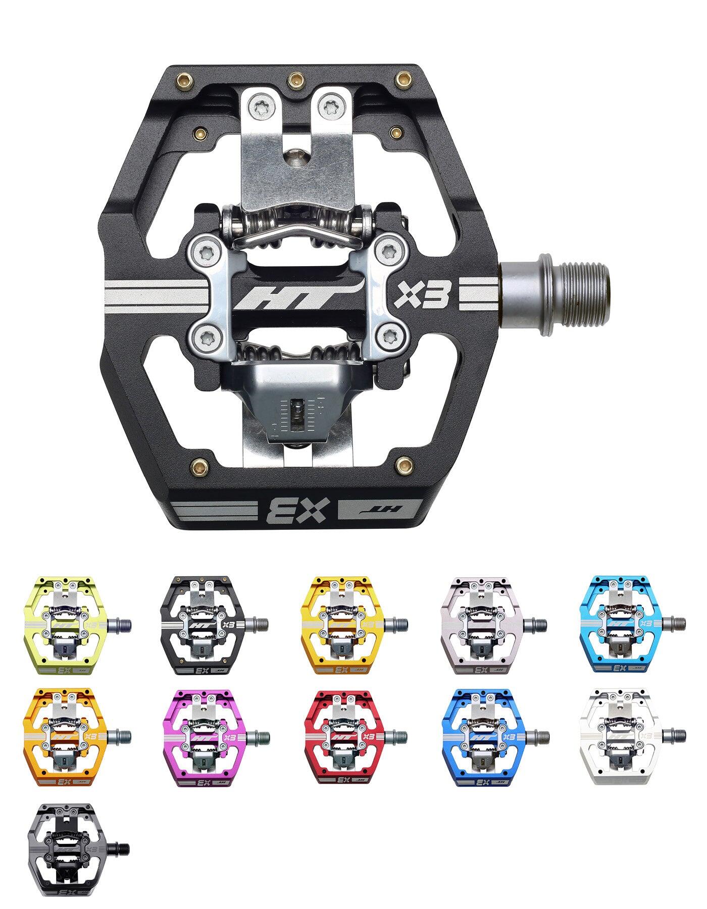 HT Components X3 Pedals (Alloy / CNC CRMO)