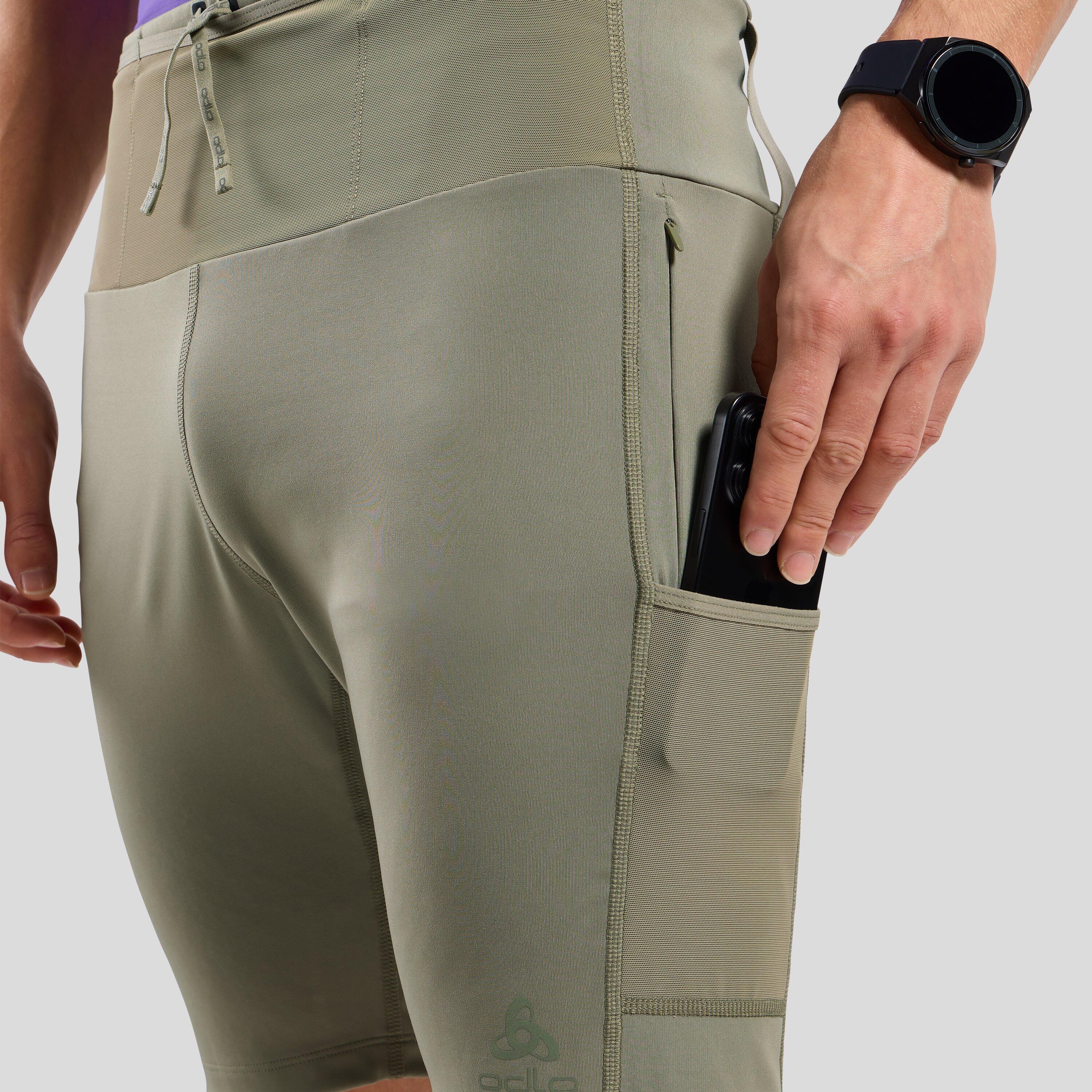 Collant de trail running court cargo X-Alp ODLO 3/7