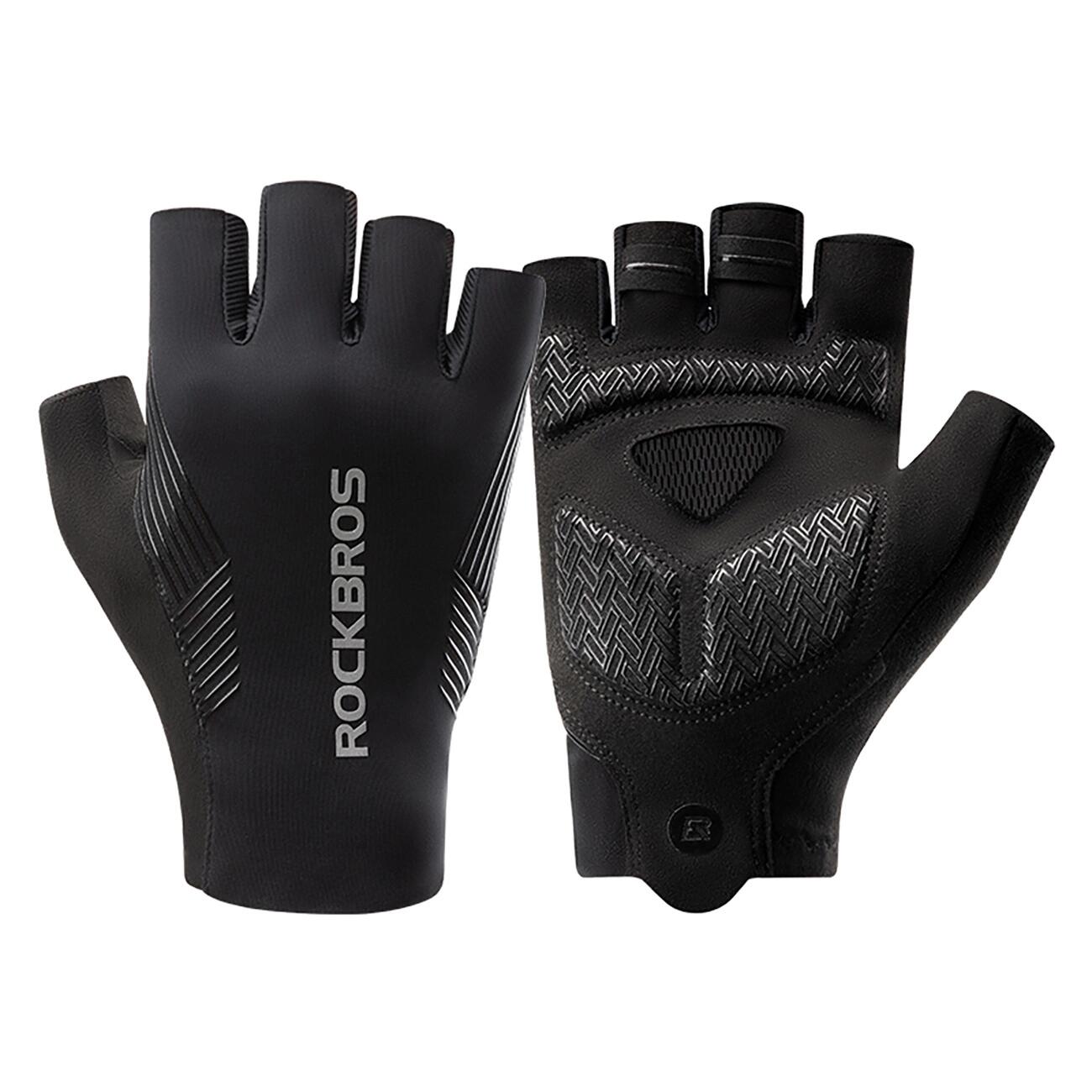 ROCKBROS Half-finger cycling gloves for spring/summer/autumn - black