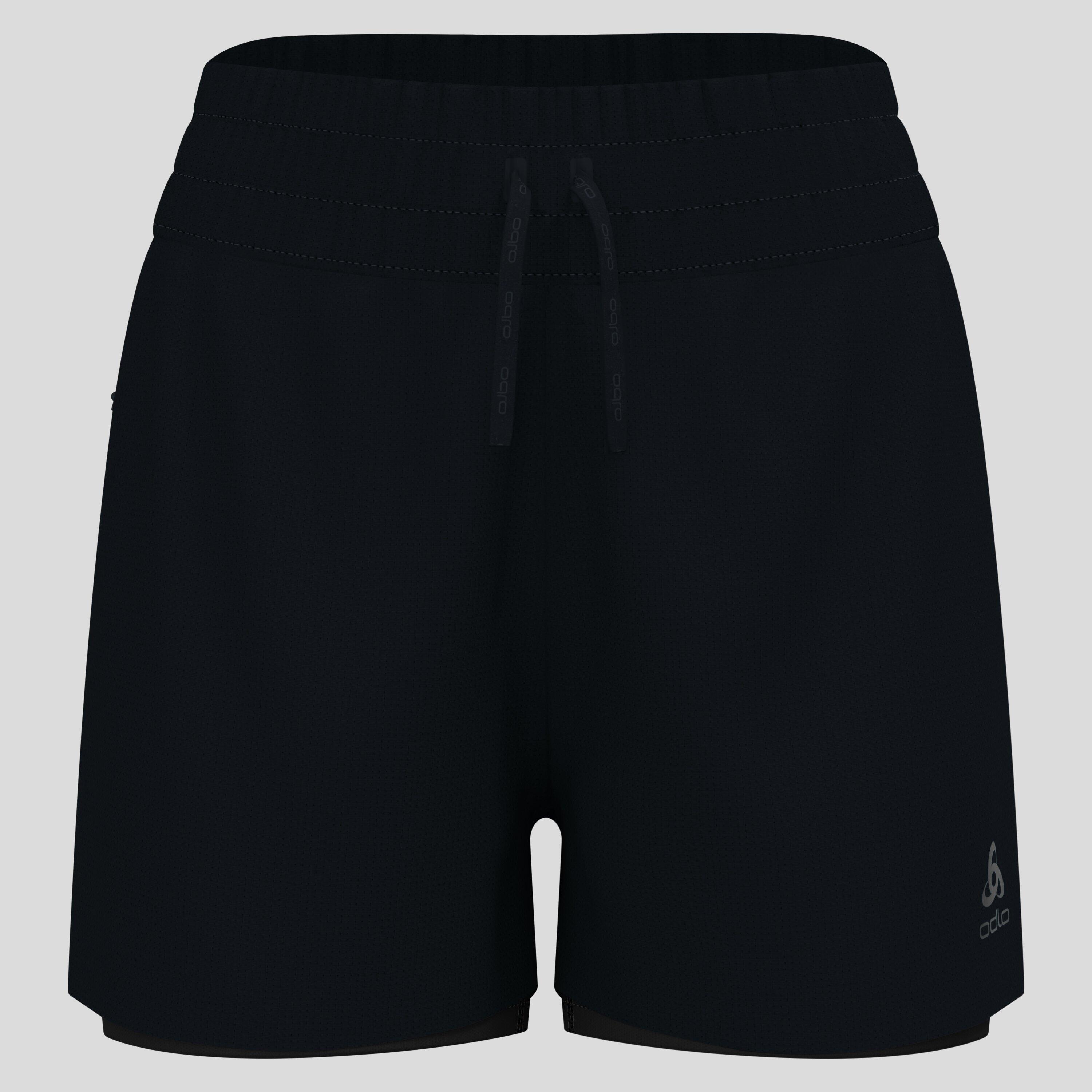 ODLO Zeroweight 3 inch 2-in-1 hardloopshort 2.0 ODLO