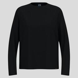 T-shirt à manches longues gaufré en laine mérinos mélangée Ascent ODLO