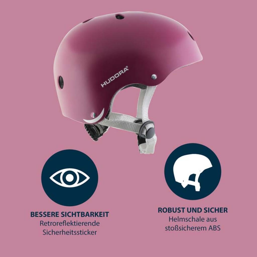 Hudora Skatehelm Berry S (51-55) - Veiligheid en Comfort 1/5