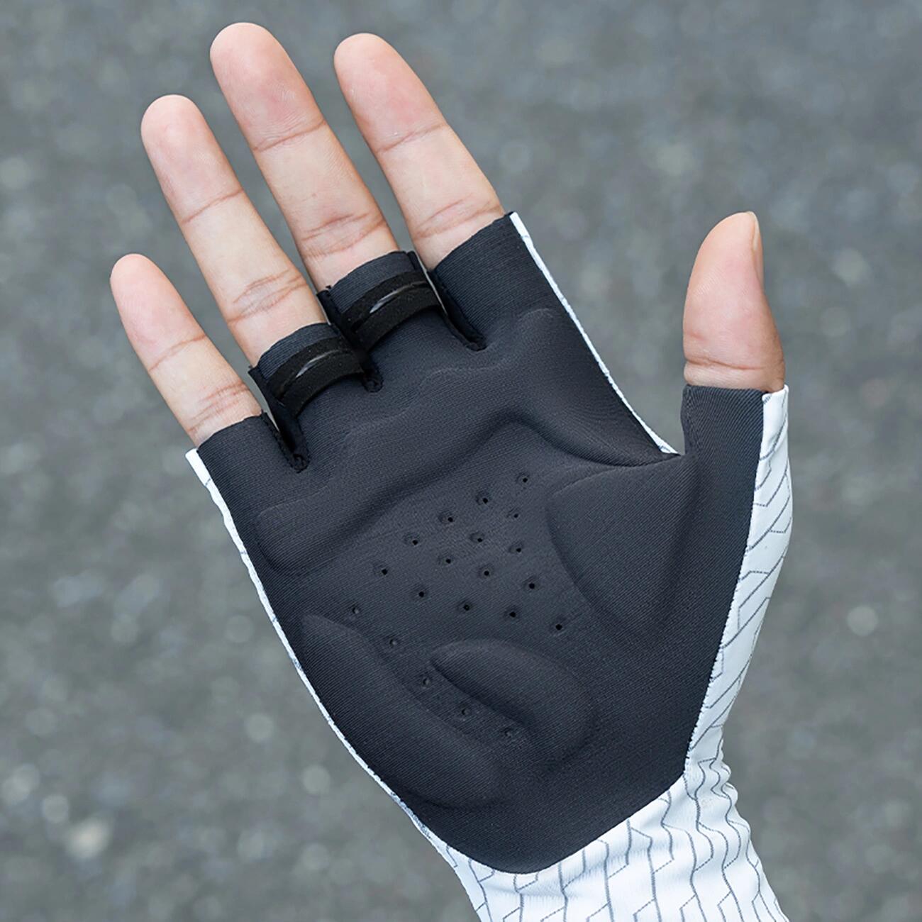 Rockbros MTB-Radhandschuhe - weiß und schwarz 7/7