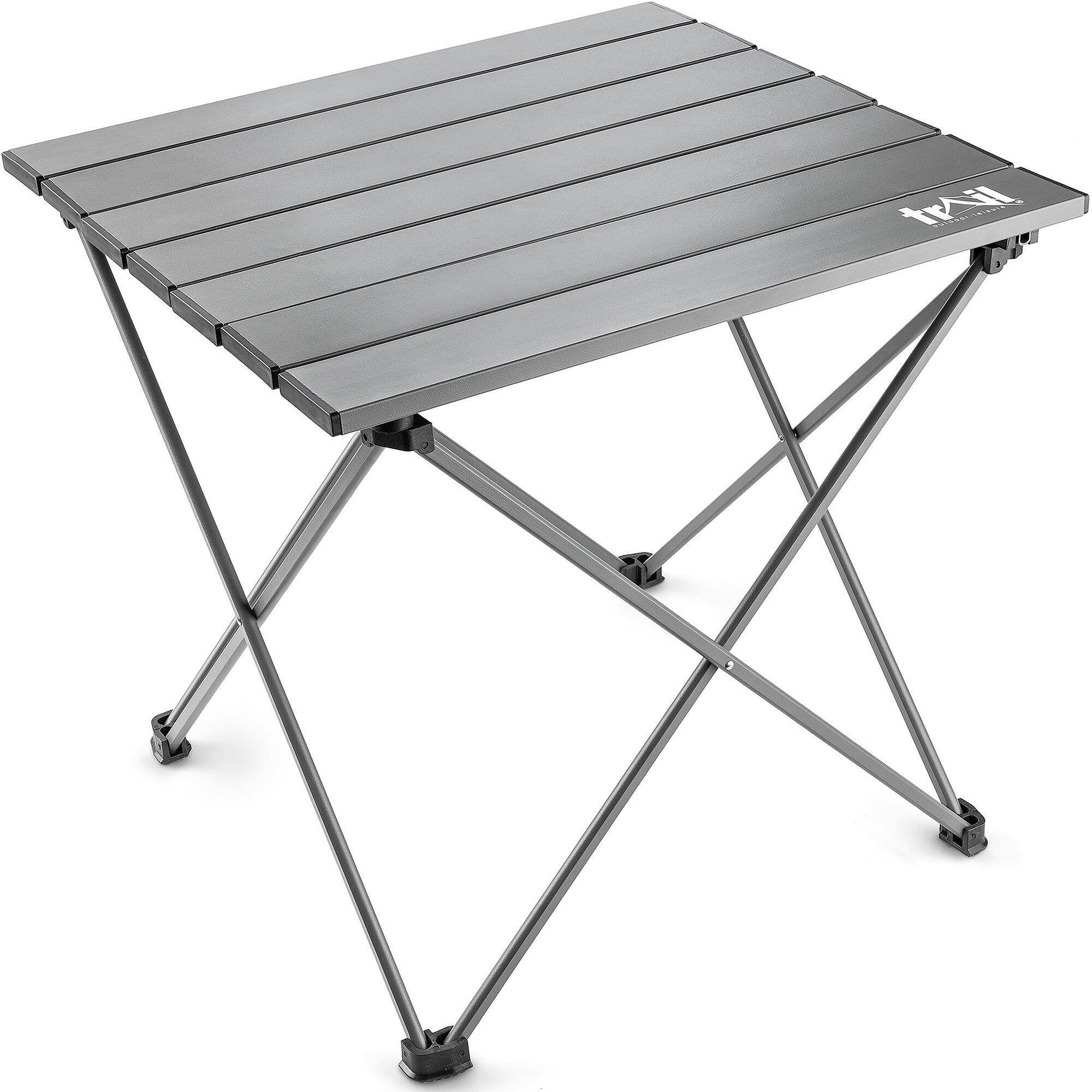 TRAIL OUTDOOR LEISURE Trail Folding Camping Table Lightweight Aluminium Outdoor Garden Beach 3 Sizes
