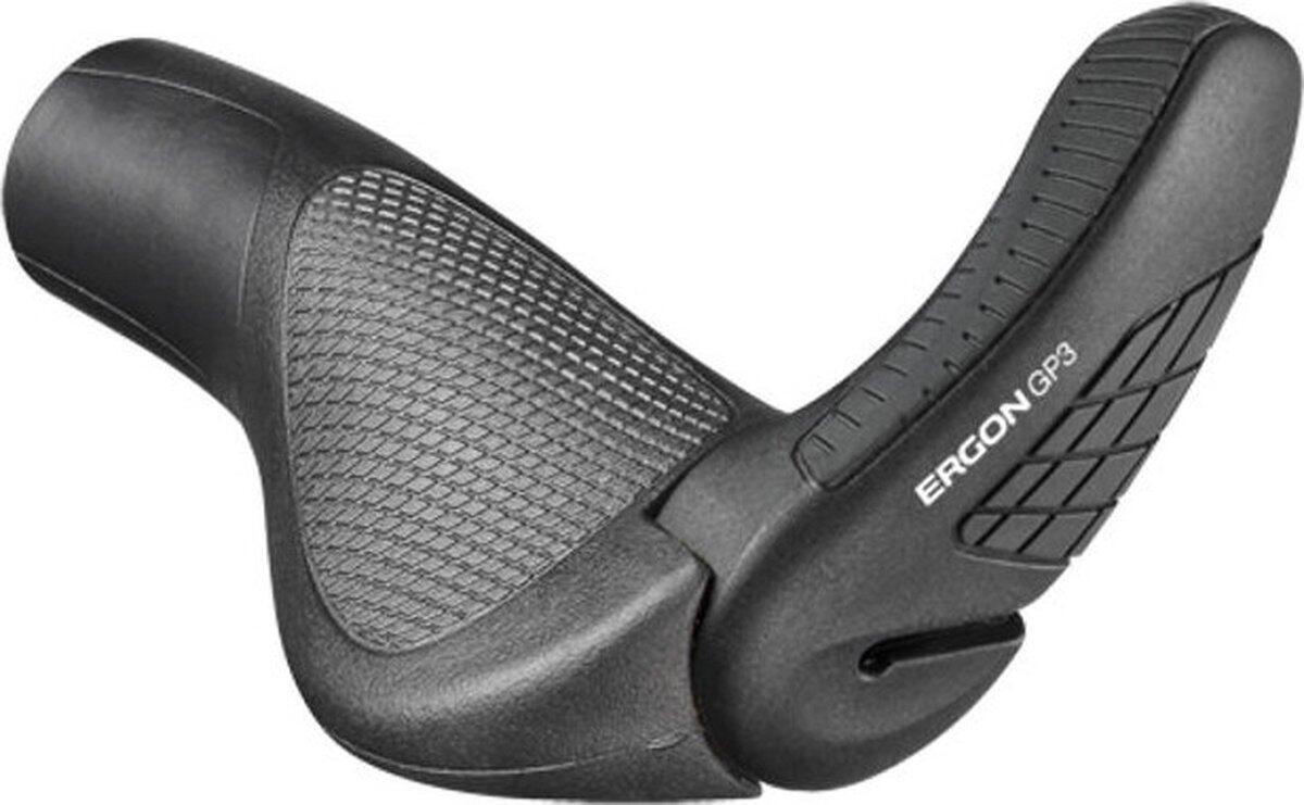 Puños ERGON con extremo de barra GP3 Negro 3/3