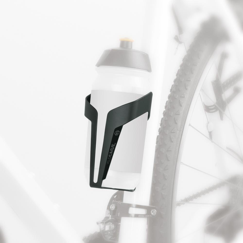 SKS VELOCAGE Porte-bidon noir mat, 40 g, plastique robuste, maintien sûr ... 3/3