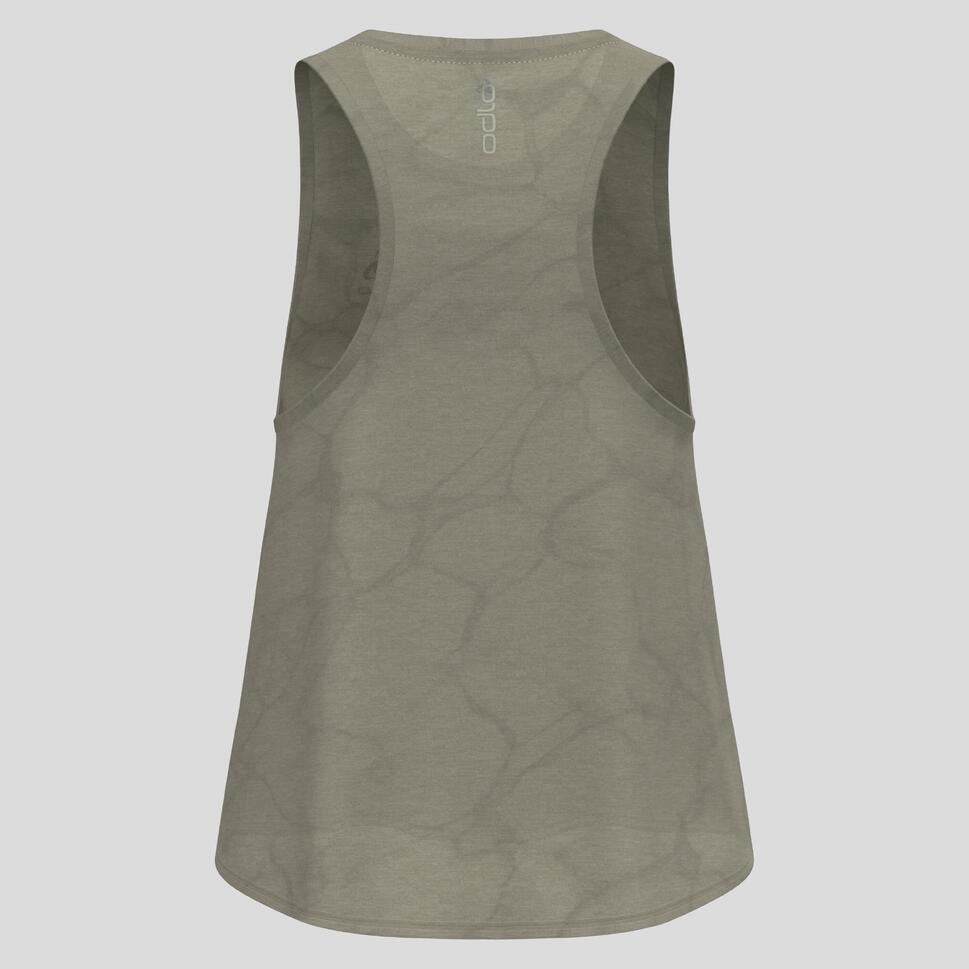 Koszulka damska bez rękawów Odlo ZEROWEIGHT ENGINEERED CHILL-TEC Tank crew neck