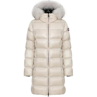 Giubbotto Donna Piumino panna 2221F-04