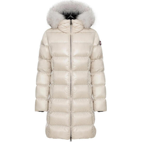 Giubbotto Donna Piumino panna 2221F-04