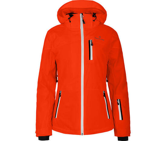 Damen Skijacke wattiert, 20000mm Wassersäule rot
